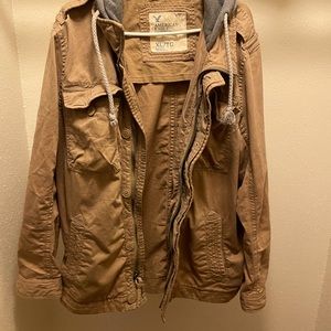 American Eagle jacket with hoodie.